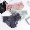 Sexy Spitzenunterwäsche für Damen, niedrige Taille, Mädchen-Slip, dreidimensionale Streifen-Höschen