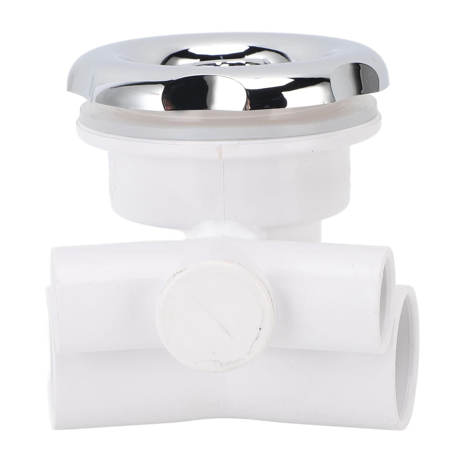 

1-1/2in Bathtub Nozzle Spa Replacement with Effect, Stainless Steel and PVC Material, sy Installation for Hot Spring