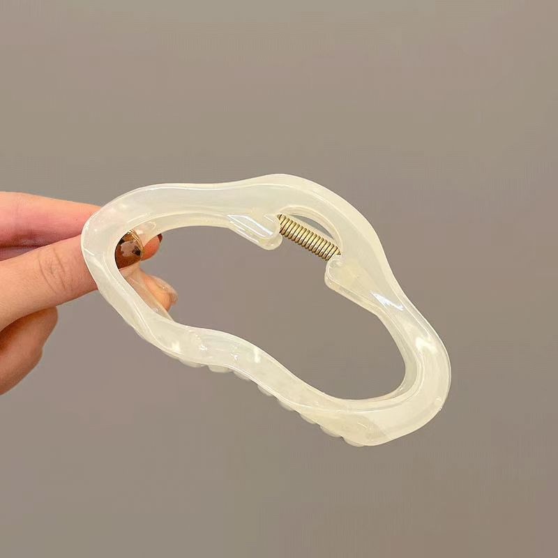 

High End, Light Luxury Clip, Заколка для волос, Заколка для волос, Аксессуар для затылка One Size белый