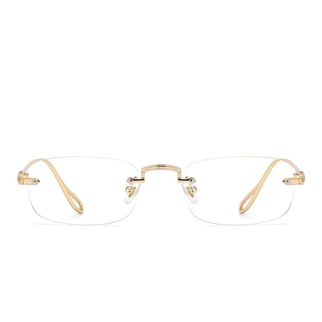 2PCSNew Fashionable Frameless High-definition Anti Blue Light Glasses Suitable For Both Men And Women Anti Fatigue Glasses20101