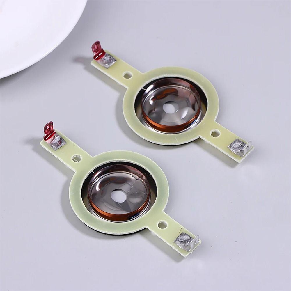 2Pcs Round Shape Tweeter Voice Coil for Speaker Treble Horn Audio Equipment Maintenance Repair
