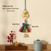 2026 Dragon Boat Festival Mugwort Fan Pendant & Indoor Sachet Bells for Door Handle and Decoration