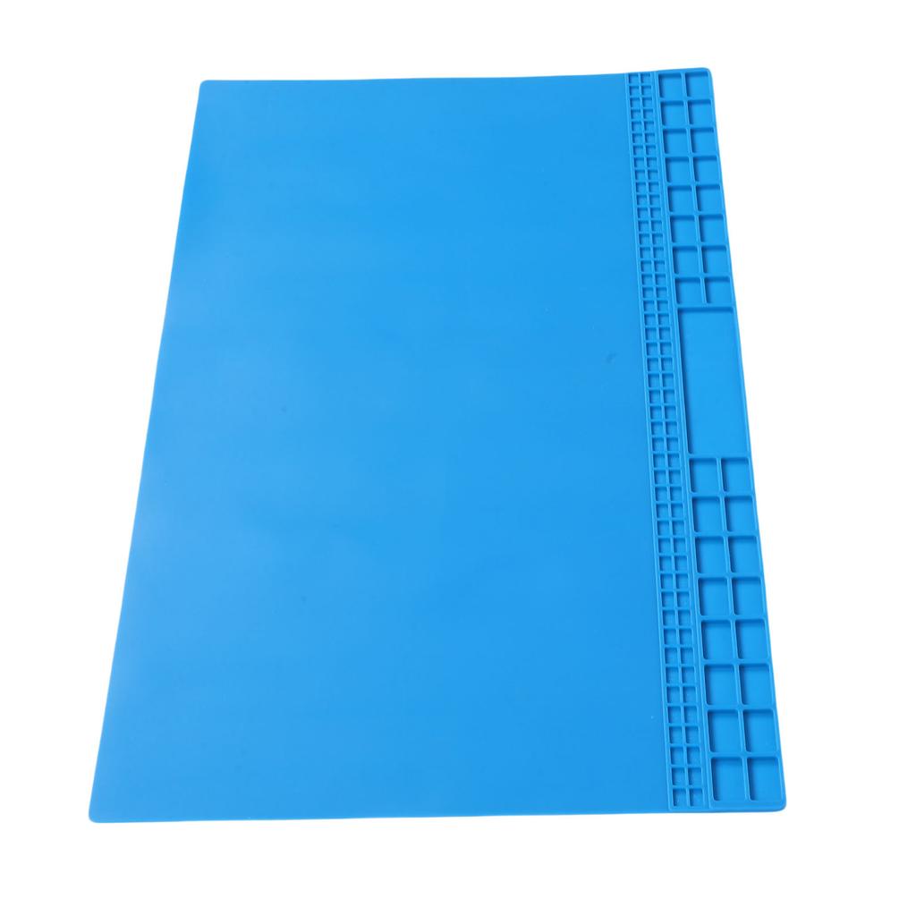 Bardzo Duża Mata Lutownicza 27,6x15,7 cala Powiększona Odporna na Ciepło Silikonowa Mata na Biurko do Napraw Elektroniki Telefonu Laptopa