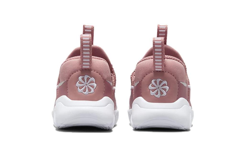 Nike Flex Plus 2 TD Slip Resistant Anti Kick Low top Toddler Shoes Red Black White Infant And Toddler DV8998-600