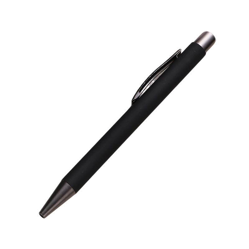 High-Value Colored Quick-Dry Ballpoint Pen with No-Skip Ink - Custom Logo Printing Available for Students.