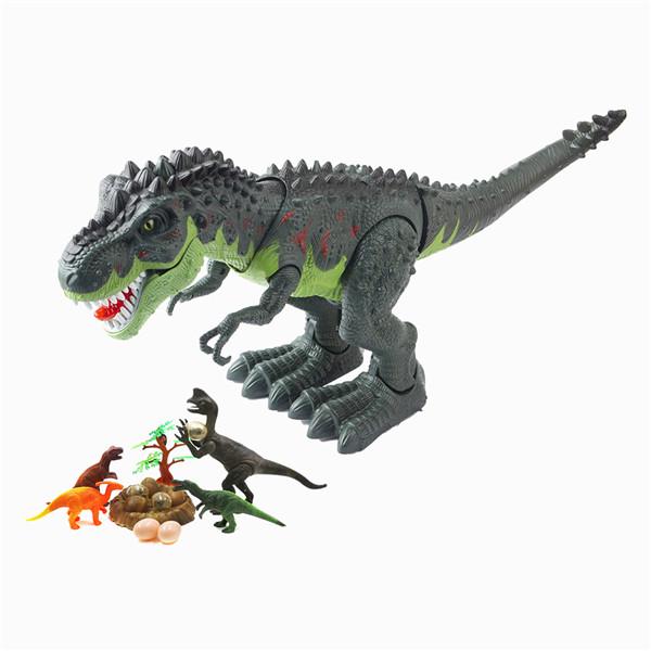 Simulace elektrického dálkového ovládání postřikem vejce s názvem Zvuk modelu Tyrannosaura