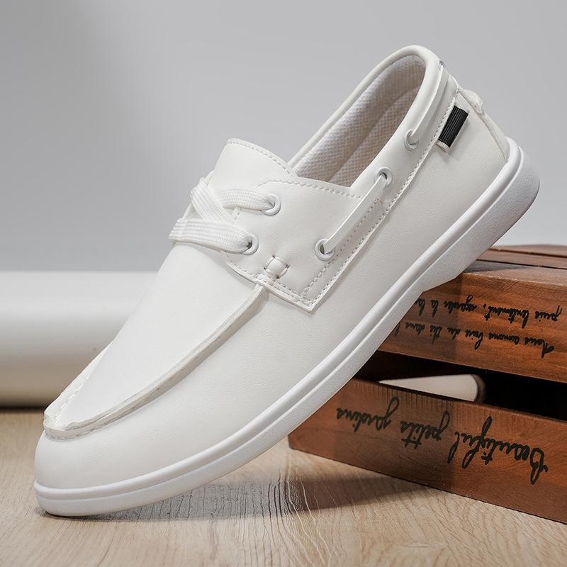 New Spring and Autumn Breathable Men's Casual Shoes Fashionable Trendy Student Sports Shoes Versatile Men's Slip-On Shoes