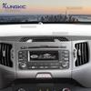 Carbon Fiber Style Center Console Frame Sticker for Kia Sportage SL 2011-2016 LHD RHD Interior Trim Decal
