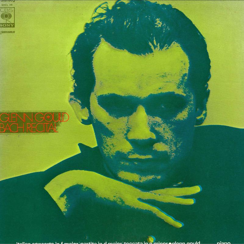 

LP Record GLENN GOULD Bach Recital SOCL28 CBS SONY 1972 Japan Classical