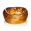 New wide version irregular resin bracelet female niche design smudging Japanese and Korean retro minimalist jewelry