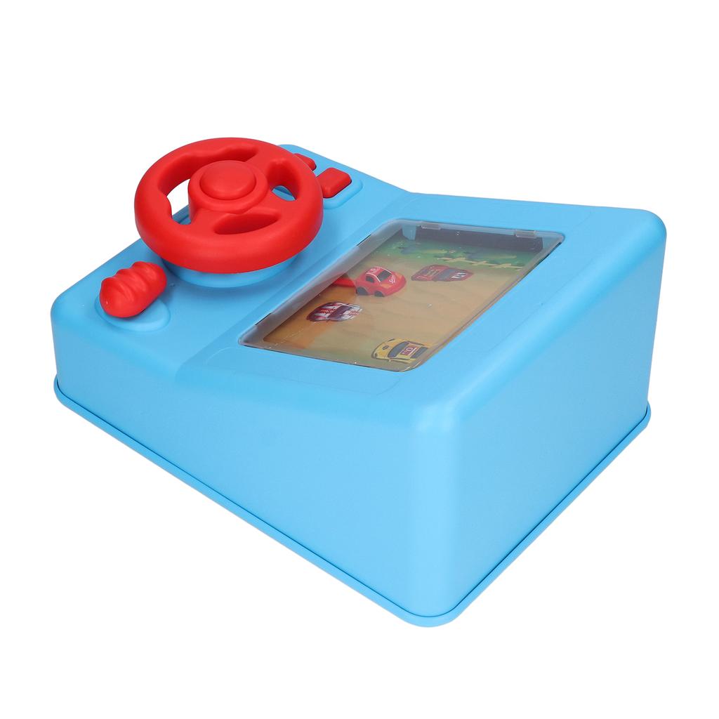 Racing Steering Wheel Adventure Game Console Toys Birthday Gift with Sound Effect for Kids Adults