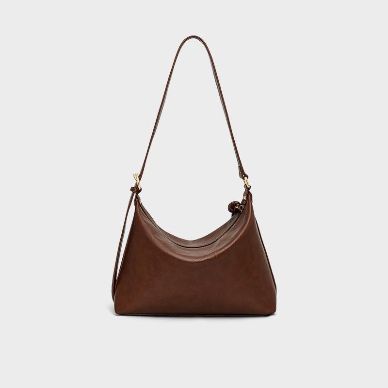 Tasche Damen Tasche Herbst und Winter Leder Schulter Umhängetasche Große Kapazität Mode Vielseitig Pendler Tragetasche