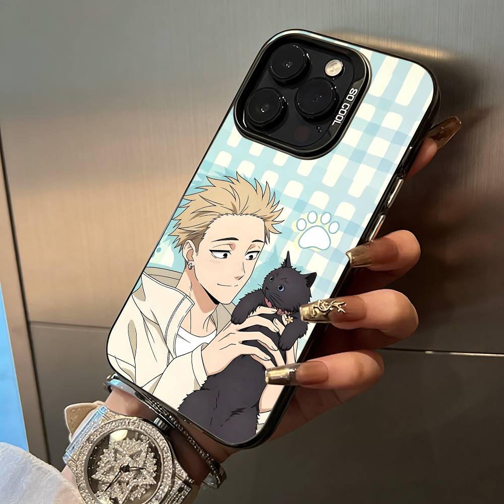 T-Tsumugi- Rintaro Phone Case For iPhone 17,16,15,14,13,12,11 Plus Pro Max Colored Silver Phone Case