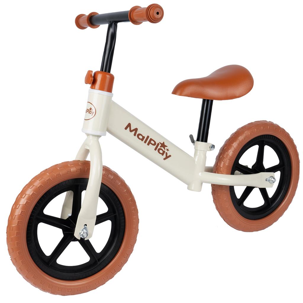 Balance Bike Children'S Bike Eva 12" Wheels Cream