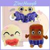 Choco And Pancake Plush Pancake Chocolate Stuffed Toy Custom Made Cartoon Style