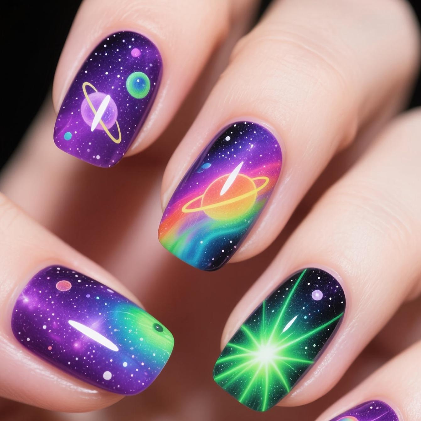 Summer Whitening Nail Art Stickers - Wearable American & European Style