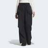 New Adidas PARACHUTE TRACKSUIT BOTTOMS Casual Pants Women's Black JI7542