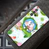 Cute Doraemon Moon Phone Case For Samsung Galaxy A12 A22 A31 A32 A50 A51 A70 A71 A72 A11 A21S A02S A10S A20S A30S A52 S 5G Cover