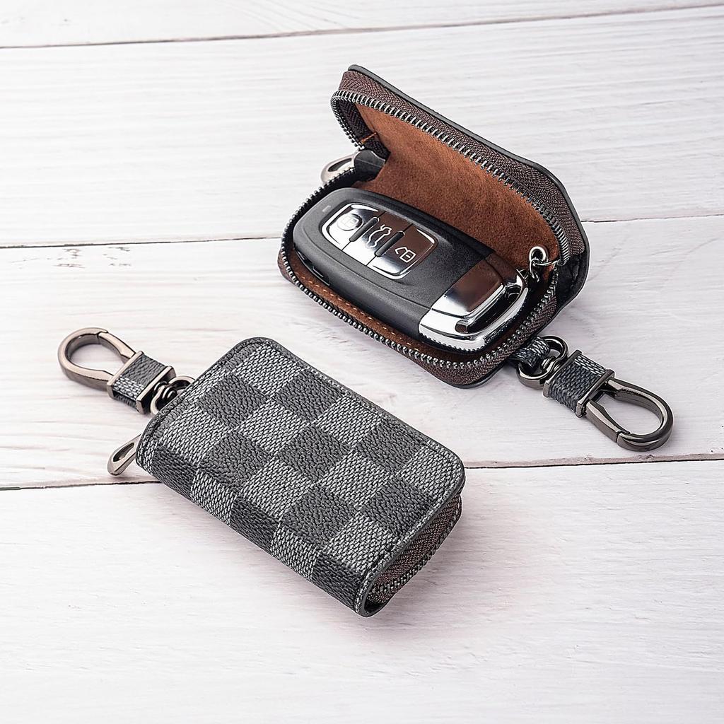 [Apparlxer] Key Case, Men's, Women's, PU Leather, Car Key Case,