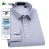Shanshan Men's 230-Count DP Non-Iron Pure Cotton Long-Sleeve Shirt