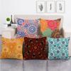 Geometric Pattern Bohemian Design Digital Printing Short Plush Pillow Covers For Car Sofa Office Cushion Cover Home Goods