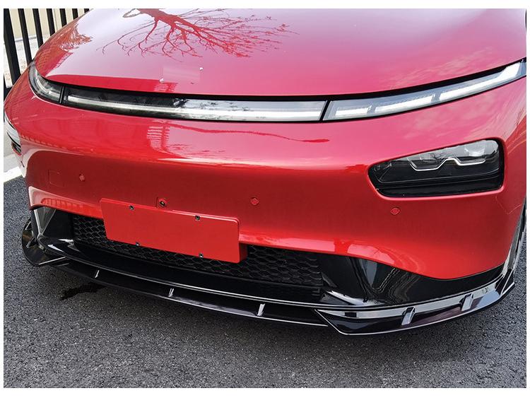 Designed for 2020 XPeng P7: Front Lip, Splitter, Rear Wing, Corner Protectors, Sport Kit, Spoiler, Body Kit.
