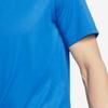 Nike Solid Color Simple Print Small Logo Quick-Dry Round Neck Short Sleeve T-Shirt Men Tops Royal-Blue HF0524-463