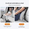 Flannel Lumbar Support Car Seat Pillow
