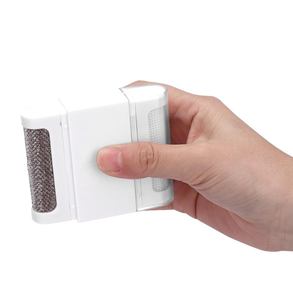 Double Heads Manual Lint Remover Portable Clothes Hair Ball Remover Removal for Home Travel Use