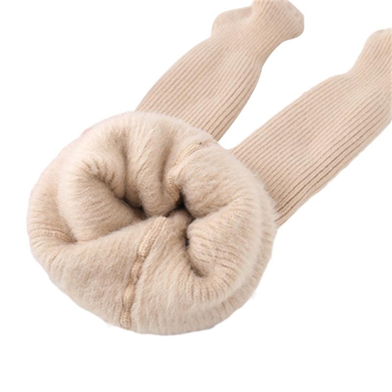 Girls Stretchy Tights Pantyhose Warm Leggings Baby Leg Warmers Children Autumn Winter Soft Knitting Pantihose Stockings