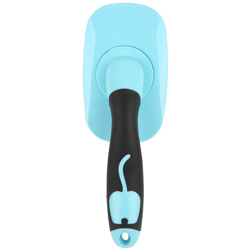 360° Rotatable Cat Slicker Comb Stainless Steel Needle Pet Care Tool  Small Pet Grooming