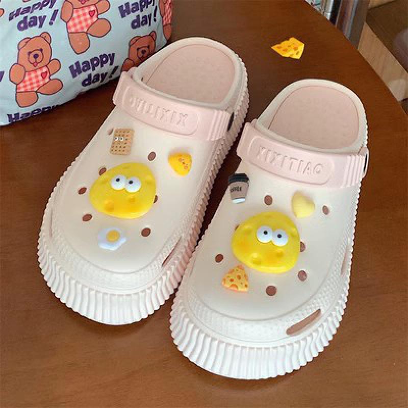 Women's Height-Boosting DIY Closed-Toe Platform Sandals