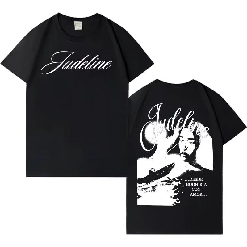 

Singer Judeline Tide Album 2026 Tees Womens Unisexs Clothing Vintage Style High Quality Tshirt Y2K Summer New T Shirt Streetwear S