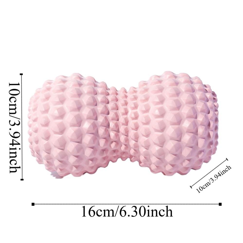 EVA Peanut Massage Ball Portable Convex Point Neck Roller Muscle Relaxation Ball  Foot relaxation