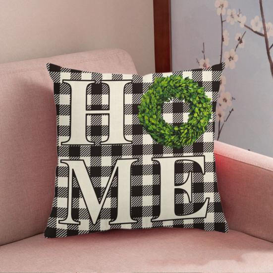 

Привлекательная наволочка, широкое применение, тонкая вязка, 2 цвета, элегантная наволочка с узором венок