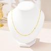 Luxury Gold Geometric Choker Necklace - Minimalist, Long-lasting Color Retention