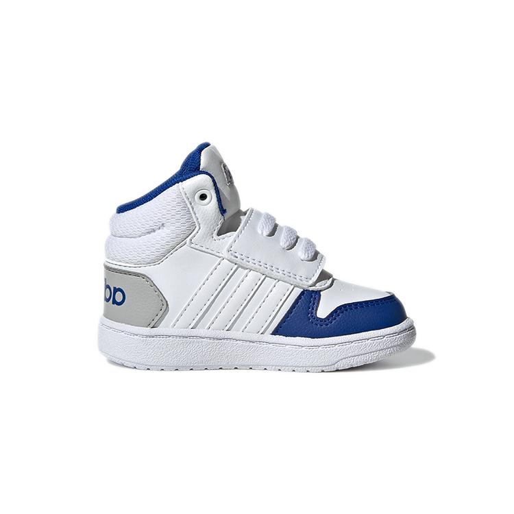 Adidas Neo Hoops 2.0 Abrasion Resistant Mid top Toddler Shoes Infant And Toddler GW4838