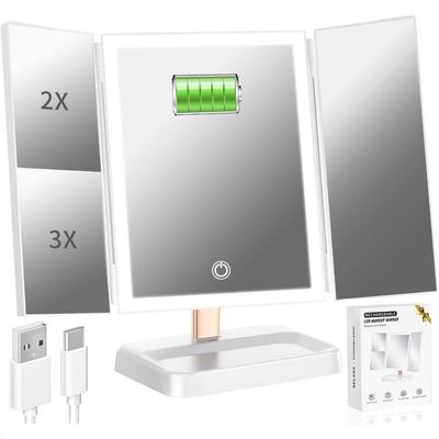 Narzędzia i akcesoria do makijażu – Lustra do makijażu z podświetleniem