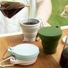 1PC 180ML Folding Cup Mini Telescopic Cup Silicone Lightweight to Carry Tea Cup Outdoor Use Travel Supplies