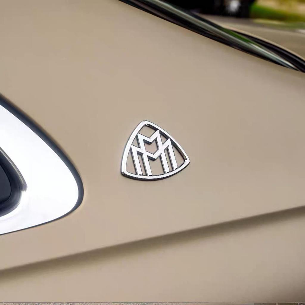 Illuminated 3D M-Logo Side Emblem Sticker for Maybach S-Class