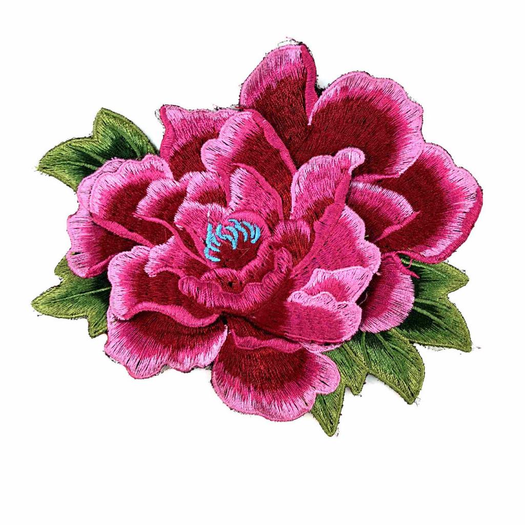 Water-soluble Colored Embroidery, Ethnic- Three-dimensional Thickened Embroidery Appliqué, Garment Accessories.