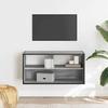 VidaXL TV Cabinet Sonoma Grey 80x31x39.5 Cm Engineered Wood and Metal, TV Stand, Media Cabinet, TV Console, HiFi Furniture, 848927