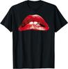 Rocky Horror Picture Show Ikone Rote Lippen Poster T-Shirt