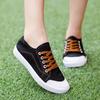 Low Top Lace Up Women's Shoes Aesthetic Stylish Deals Cheap Light New In High Quality Daily Routine Casual 39 Ladies Footwear