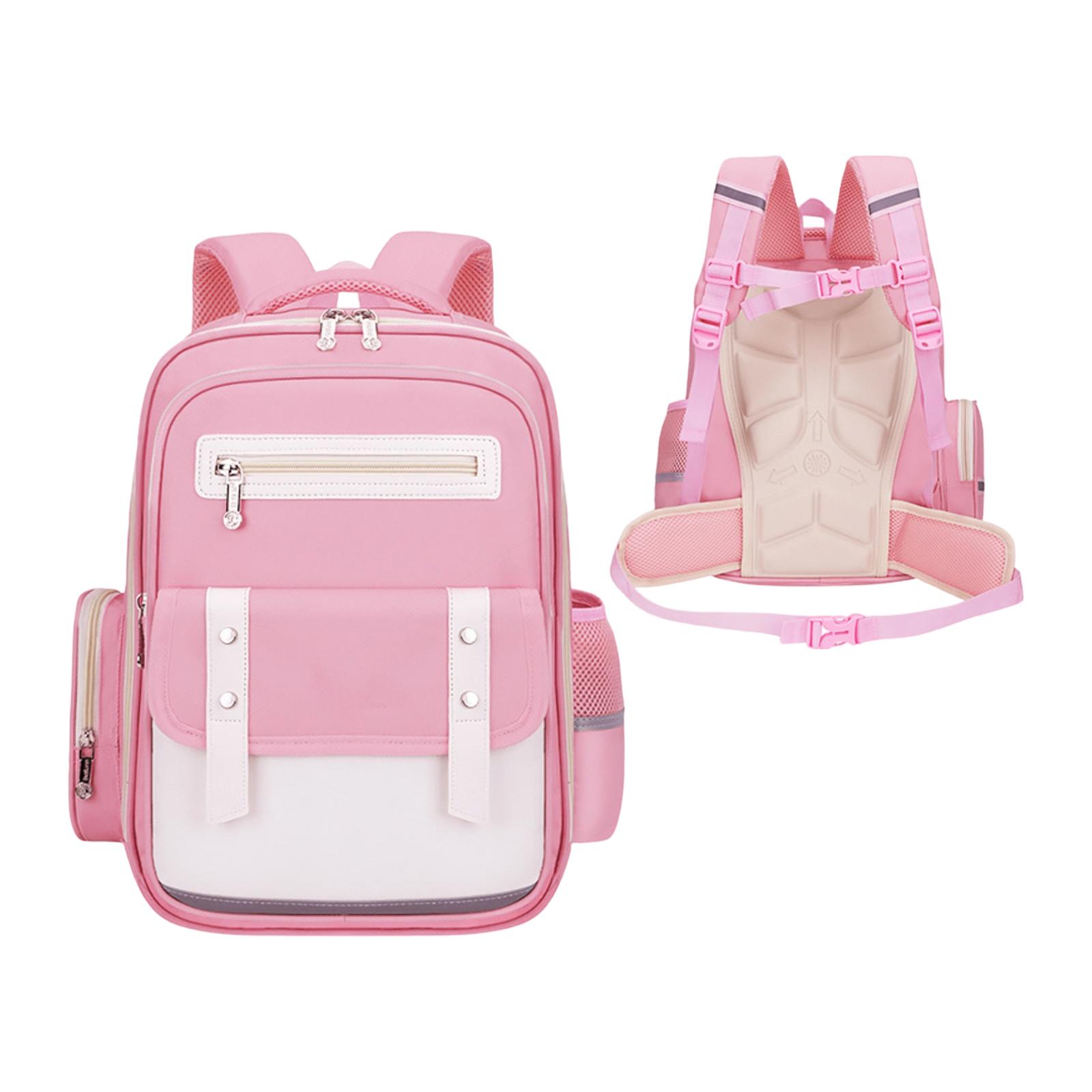 And Versatile Student Backpack: Lightweight And Lightweight, A Partner For Everyday Travel розовый