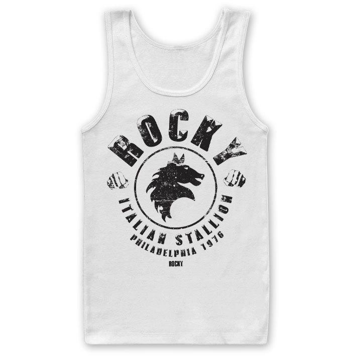 Débardeur Officiellement Licencié Rocky Stallone Italien Tailles S-XXL L