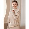 Kefanshe Minimalist Cashmere Blend Batwing Pullover Sweater