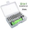 32-in-1 Multifunctional Screwdriver Set for Electronics Repair and Hardware Disassembly