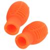 2 Stück Drumsticks Überzug Drum Silent Tips Silikon Schutzhülle Percussion Zubehör