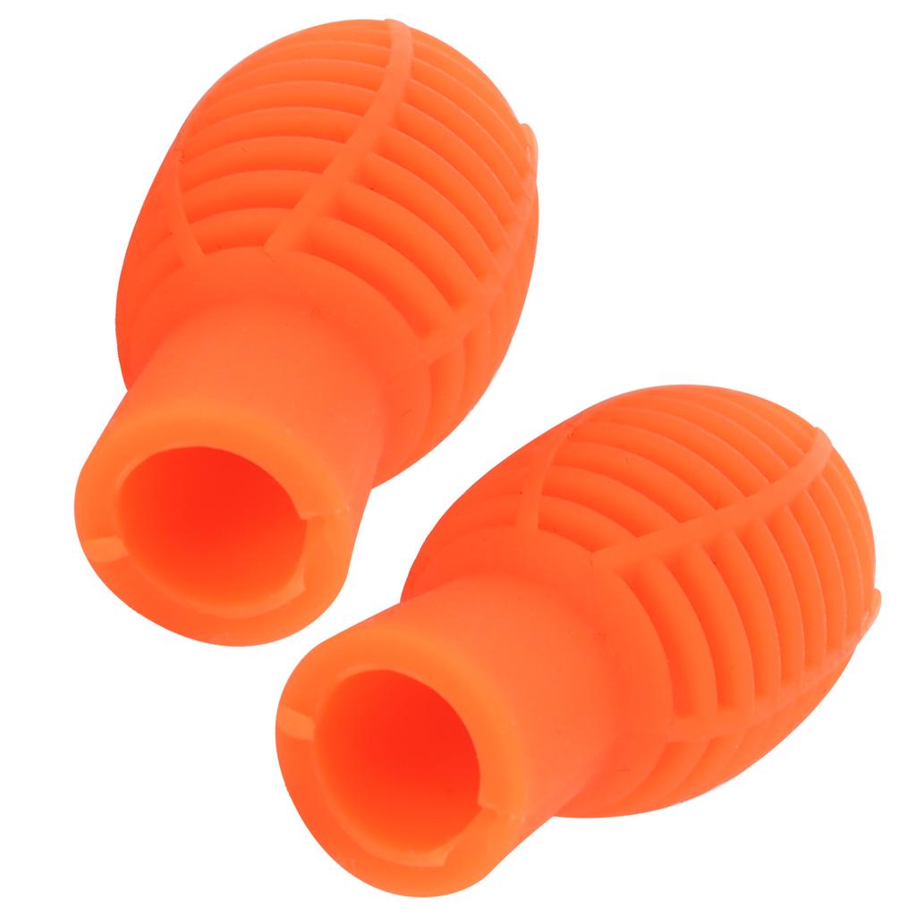 2 Stück Drumsticks Überzug Drum Silent Tips Silikon Schutzhülle Percussion Zubehör